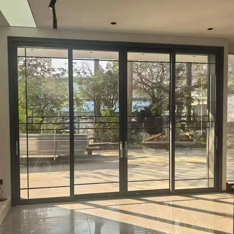 Porte scorrevoli in lega di alluminio